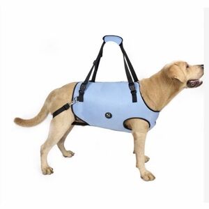 Dog Lift Harness, Pet Support & Rehabilitation Sling Lift Adjustable Medium Blue
